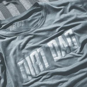 Camiseta de poliamida Dirt Dad - All Grey