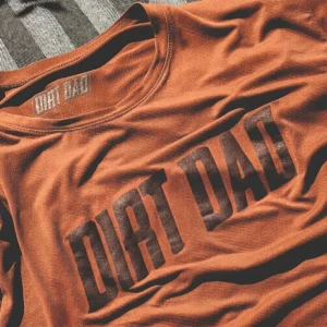 Camiseta de poliamida Dirt Dad - Mocca