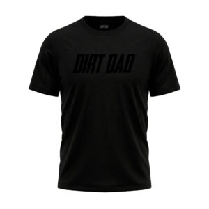 Camiseta de poliamida Dirt Dad - All Black