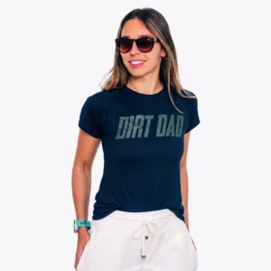 Camiseta Feminina Baby Look em Poliamida DIRT DAD – Conforto Térmico e Versatilidade